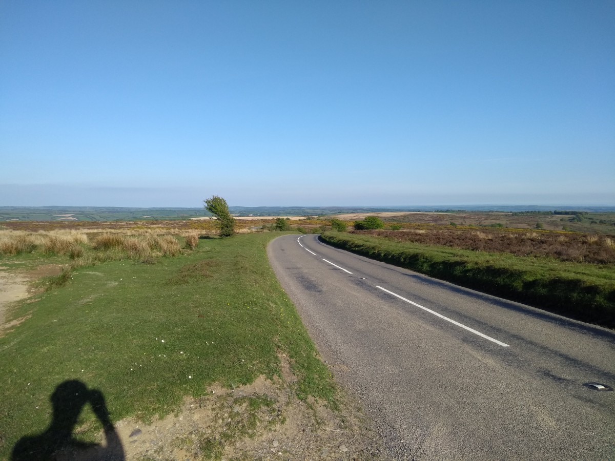 Sounds of silence – a ride up Winsford hill